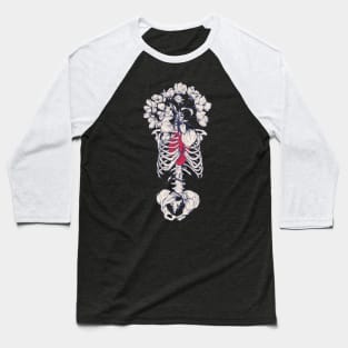 Hearts and flowers Baseball T-Shirt